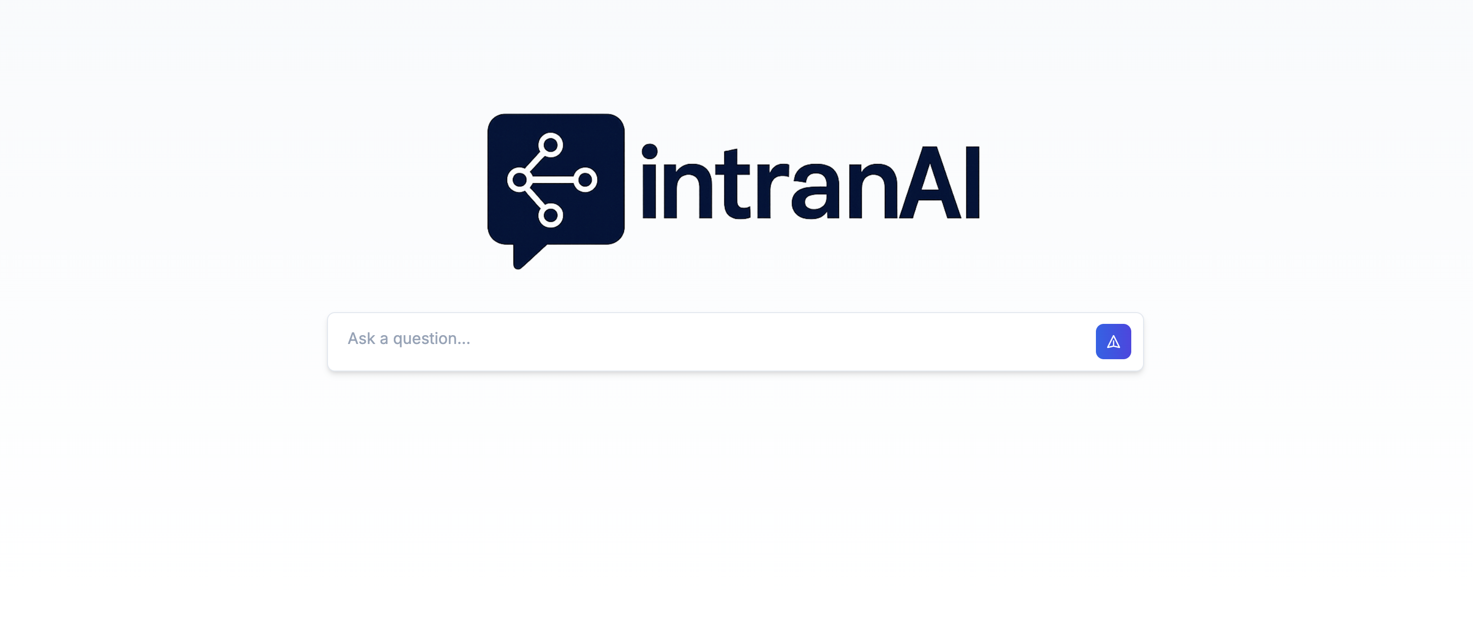 RAG Chat Screenshot showing the document chat interface
